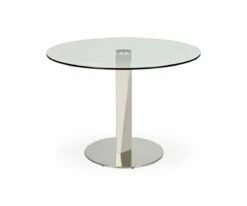 C07 Vispa Round Dining Table 5 C07 Vispa Round Dining Table -Dining Room Shop C07 1137A 42RND SS 02