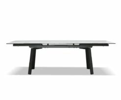 C07 Desmi Extension Dining Table -Dining Room Shop C07 T3150V 67 WH BK 1