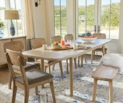 A17 Sheepskin Throw - Ivory 6 A17 Sheepskin Throw - Ivory -Dining Room Shop D04 Eckler Dining Table V1 WEB 81b9e01b 52d0 4157 ac1e 989a54515ead