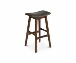D41 Leon Bar Stool -Dining Room Shop D41 16 BS48 CTR W BN 02