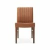 D41 Barrima Dining Chair - Saddle/Walnut