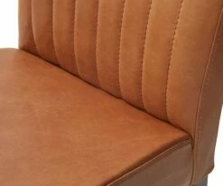 D41 Barrima Dining Chair - Saddle/Walnut -Dining Room Shop D41 17 860 1 W TN 5