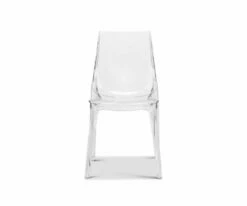 E01 Frysta Clear Side Chair