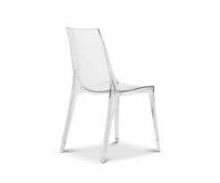 E01 Frysta Clear Side Chair -Dining Room Shop E01 19 2652100 CLR3