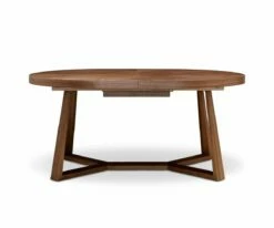 E07 Oliver Oval Extension Dining Table