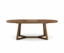 E07 Oliver Oval Extension Dining Table -Dining Room Shop E07 MD 1002OV W 1