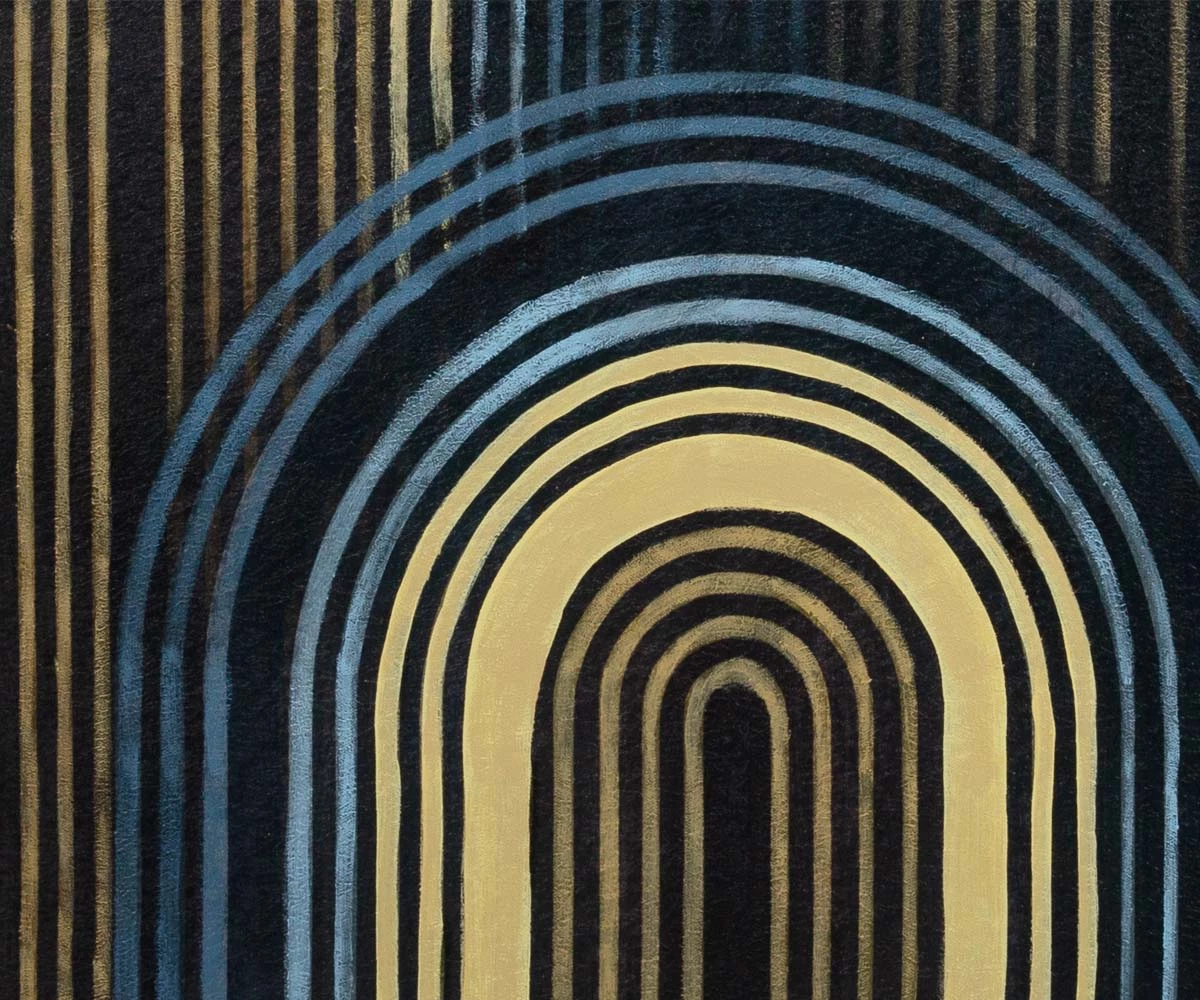 F27 Midnight I Oil Painting 3 F27 Midnight I Oil Painting - Image 3