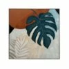 F27 Moonlit Monstera Oil Painting