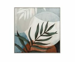 F27 Moonlit Palm Oil Painting