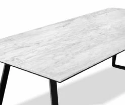 J22 Oken Dining Table -Dining Room Shop J22 SS 4004 DT WH BK 3