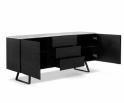 J22 Oken Sideboard -Dining Room Shop J22 SS 4004 SD WH BK 03