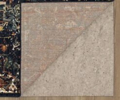 K01 Soiree Damascus Rug - Indigo 11 K01 Soiree Damascus Rug - Indigo -Dining Room Shop K01 Damascus Indigo 05