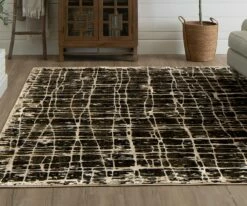 K01 Expressions Elan Rug - Onyx -Dining Room Shop K01 Elan Onyx 08