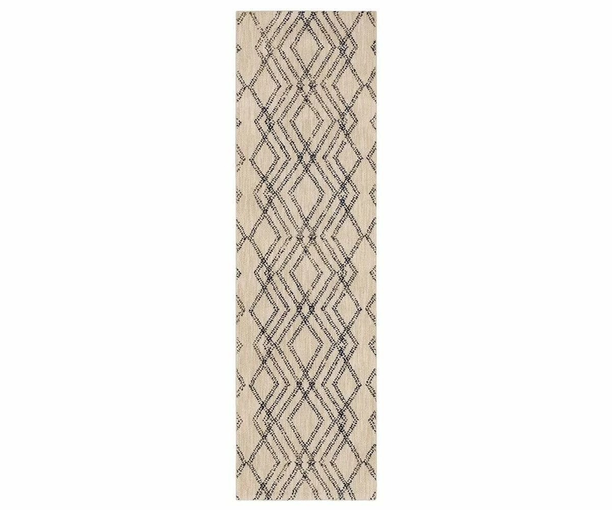 K01 Cosmopolitan French Affair Rug Runner - Ink Blue 1 K01 Cosmopolitan French Affair Rug Runner - Ink Blue