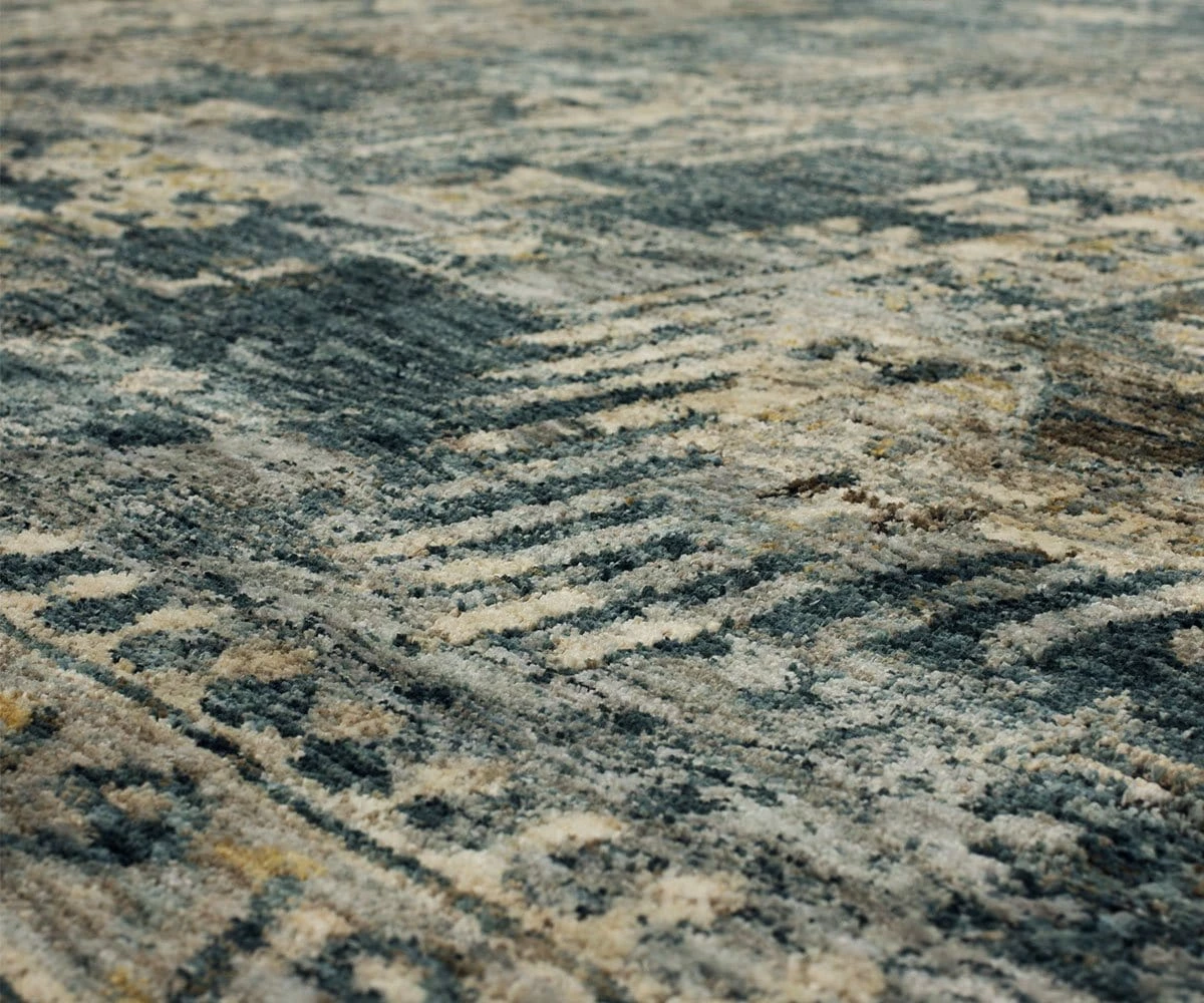 K01 Marash Karamar Rug - Blue 4 K01 Marash Karamar Rug - Blue - Image 4