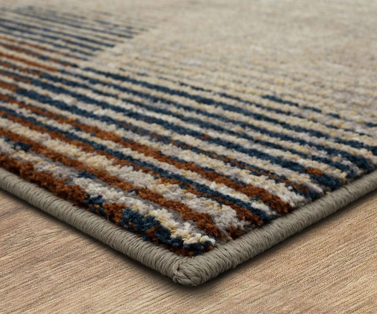 K01 Epiphany Precarious Rug - Stria Frost Grey 3 K01 Epiphany Precarious Rug - Stria Frost Grey - Image 3