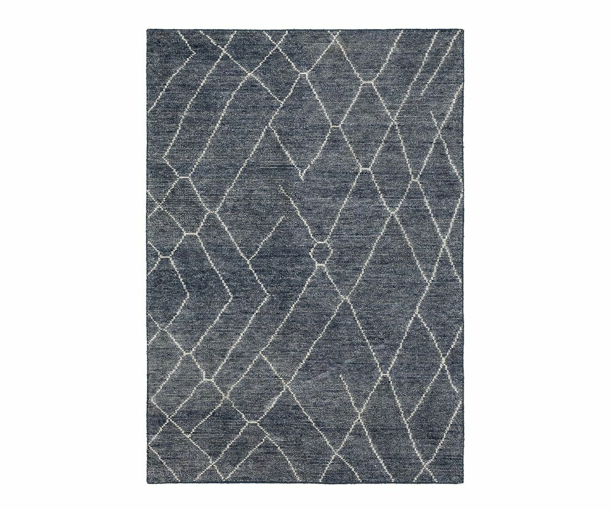 K01 Tangier Spartel Rug - Blue Steel 1 K01 Tangier Spartel Rug - Blue Steel