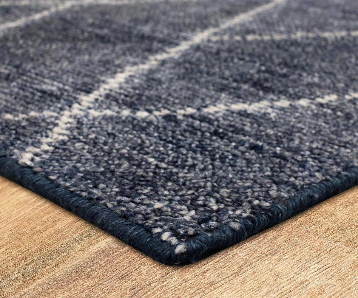 K01 Tangier Spartel Rug - Blue Steel 3 K01 Tangier Spartel Rug - Blue Steel - Image 3
