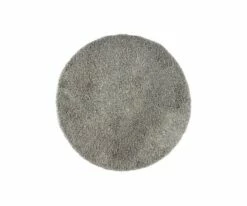 L30 Sprinkle Round Rug - Silver