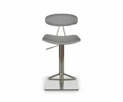 M18 Lena Fabric Adjustable Counter and Bar Stool