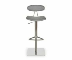 M18 Lena Fabric Adjustable Counter and Bar Stool 13 M18 Lena Fabric Adjustable Counter and Bar Stool -Dining Room Shop M18 16LENA BAR LTGY 02