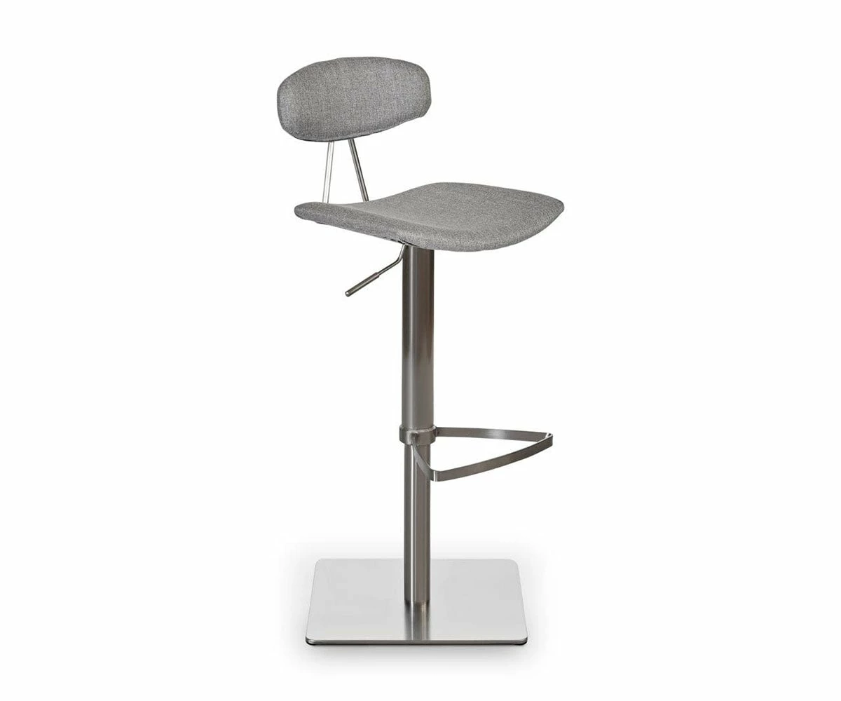 M18 Lena Fabric Adjustable Counter and Bar Stool 4 M18 Lena Fabric Adjustable Counter and Bar Stool - Image 4