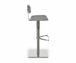 M18 Lena Fabric Adjustable Counter and Bar Stool 12 M18 Lena Fabric Adjustable Counter and Bar Stool -Dining Room Shop M18 16LENA BAR LTGY 06