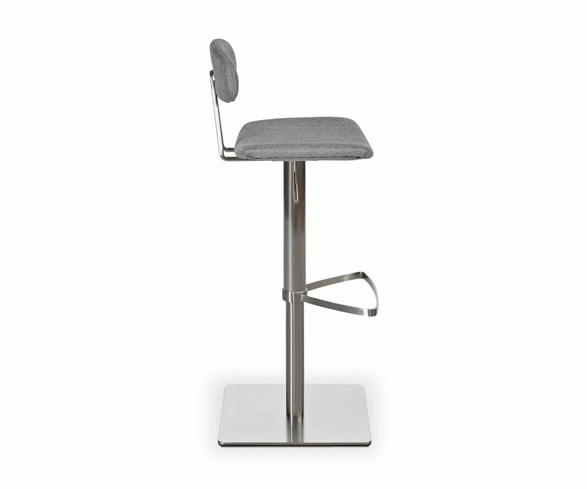 M18 Lena Fabric Adjustable Counter and Bar Stool 5 M18 Lena Fabric Adjustable Counter and Bar Stool - Image 5