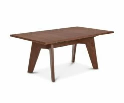 S27 Randers Rectangular Extension Table - Walnut -Dining Room Shop S27 SM13 W 02