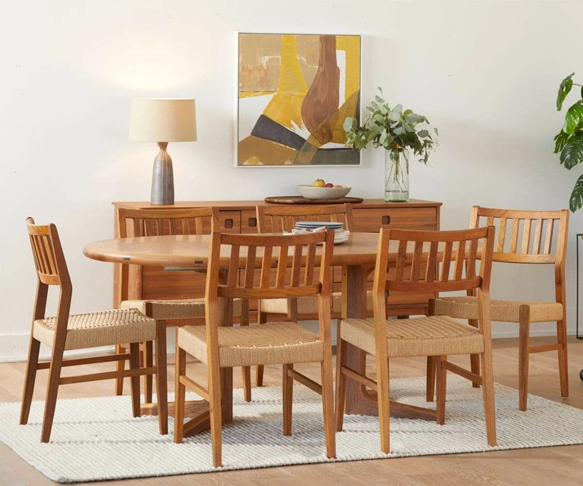 S29 Evon Round Extension Dining Table 2 S29 Evon Round Extension Dining Table - Image 2